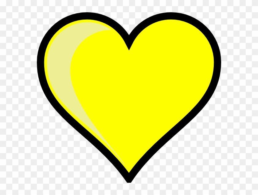 Yellow Heart Logo LogoDix