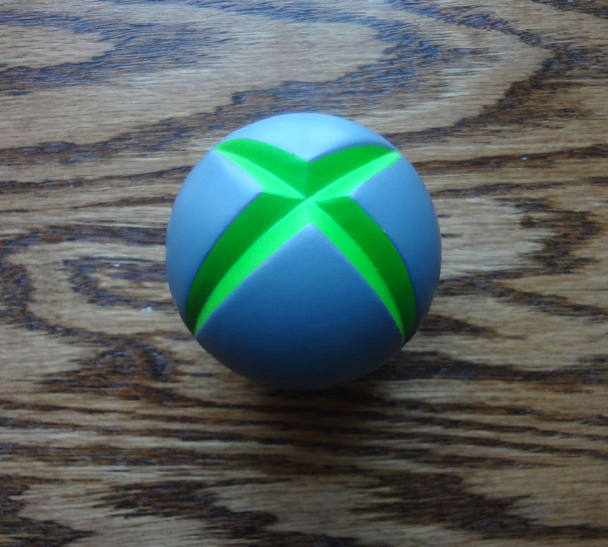 Ball with X Logo LogoDix