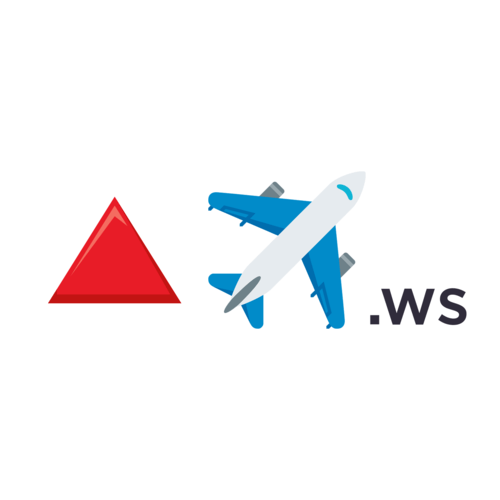 Red Triangle Airline Logo LogoDix