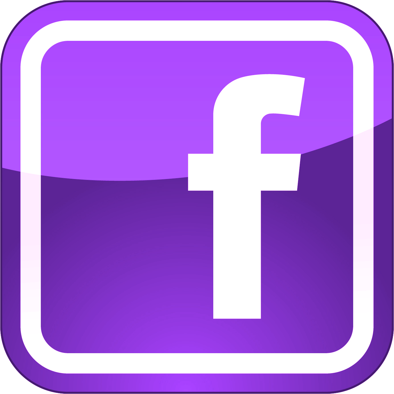Purple Facebook Logo LogoDix