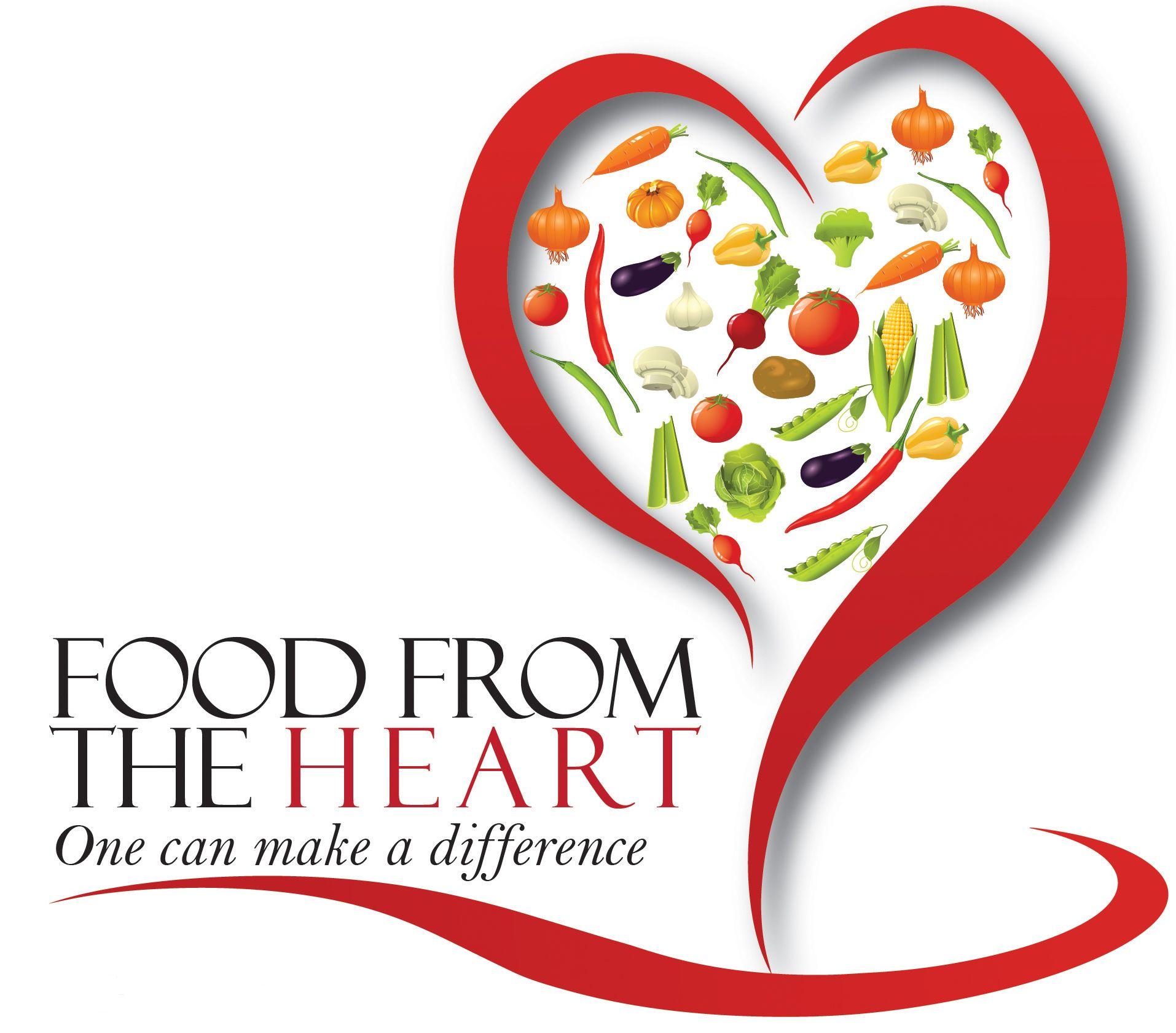 Red Heart Food Logo LogoDix