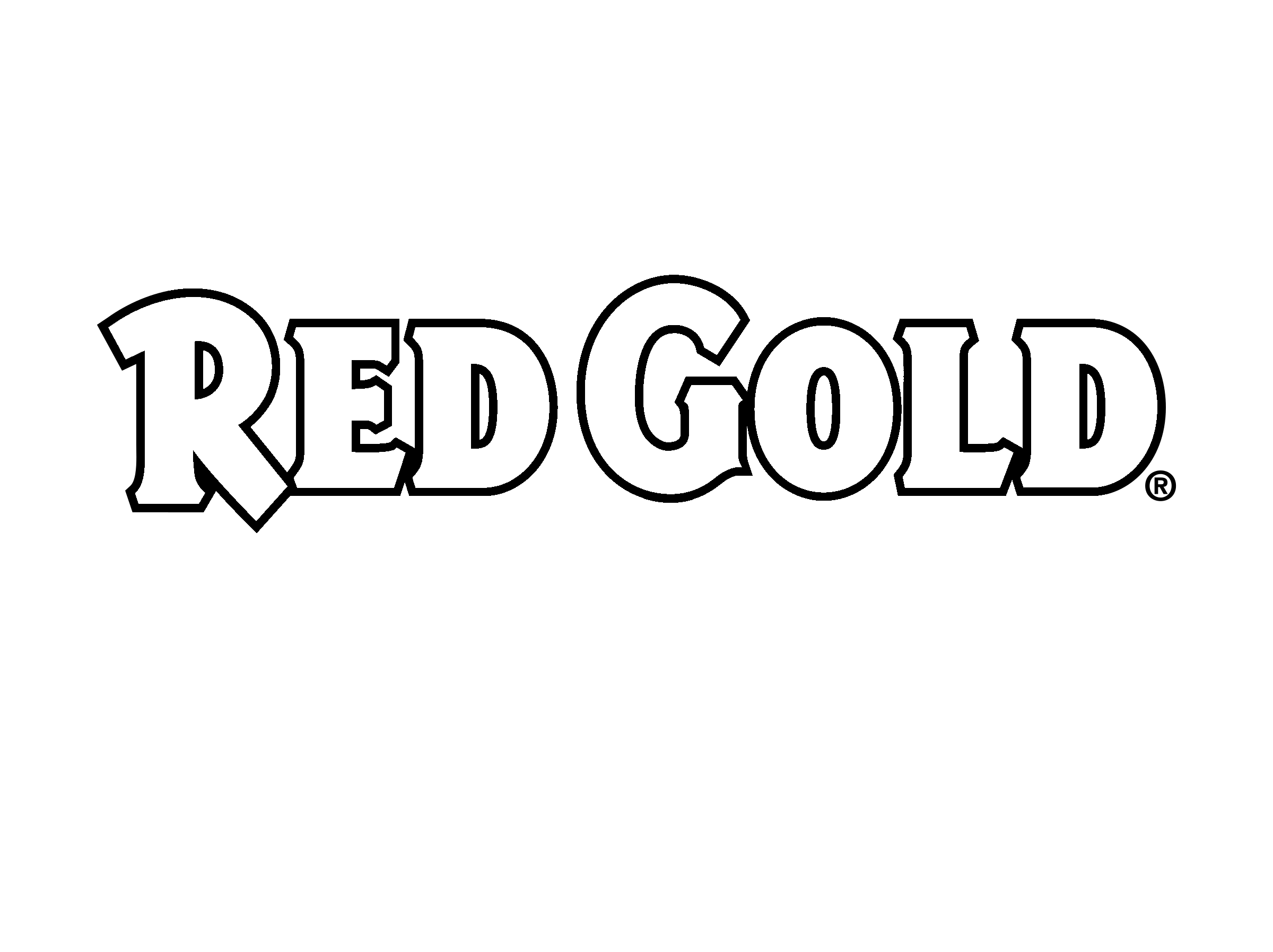 Red Gold White Logo