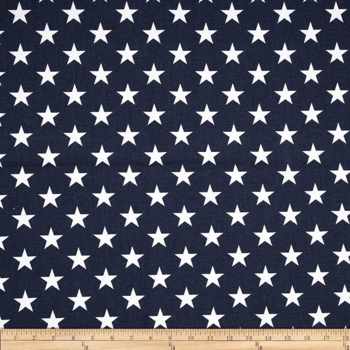 Blue and White Star Logo LogoDix