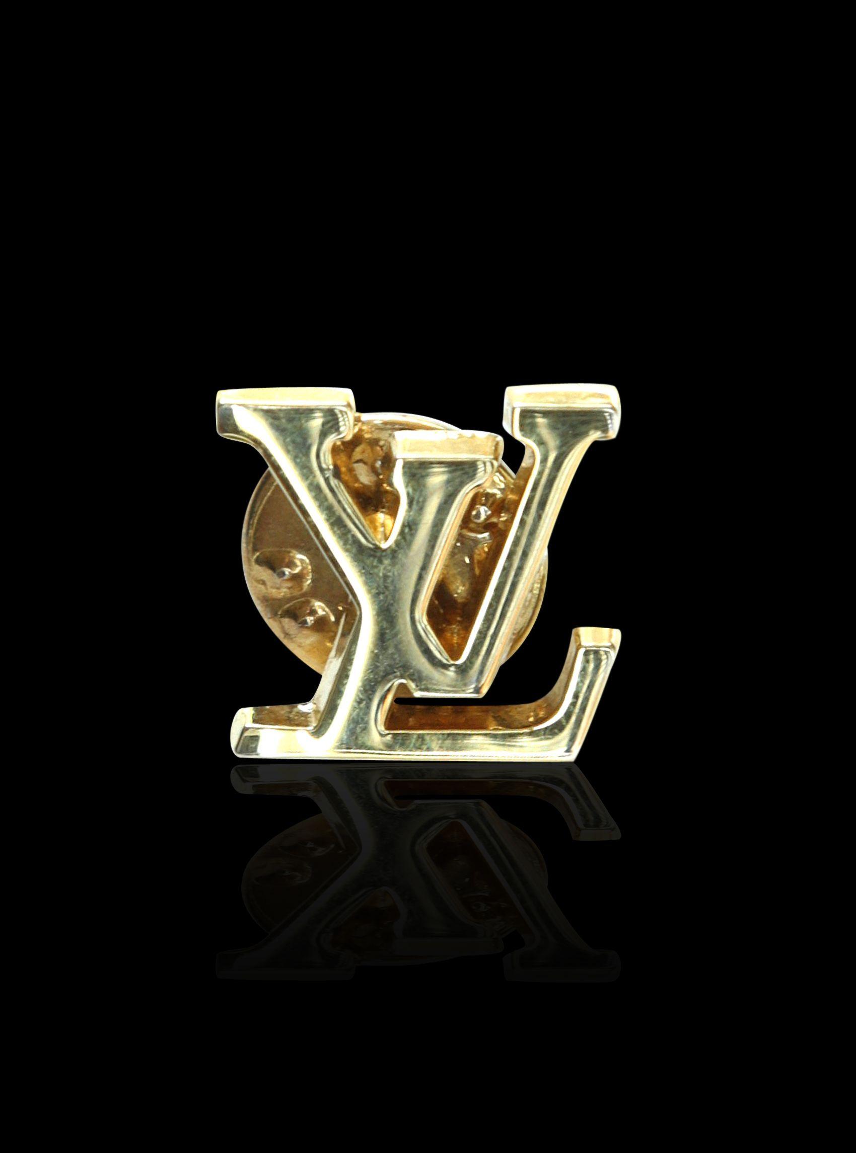 Louis Vuitton Gold Logo LogoDix