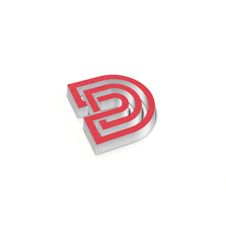 Direct Letter D Logo for sale • Logo Folder