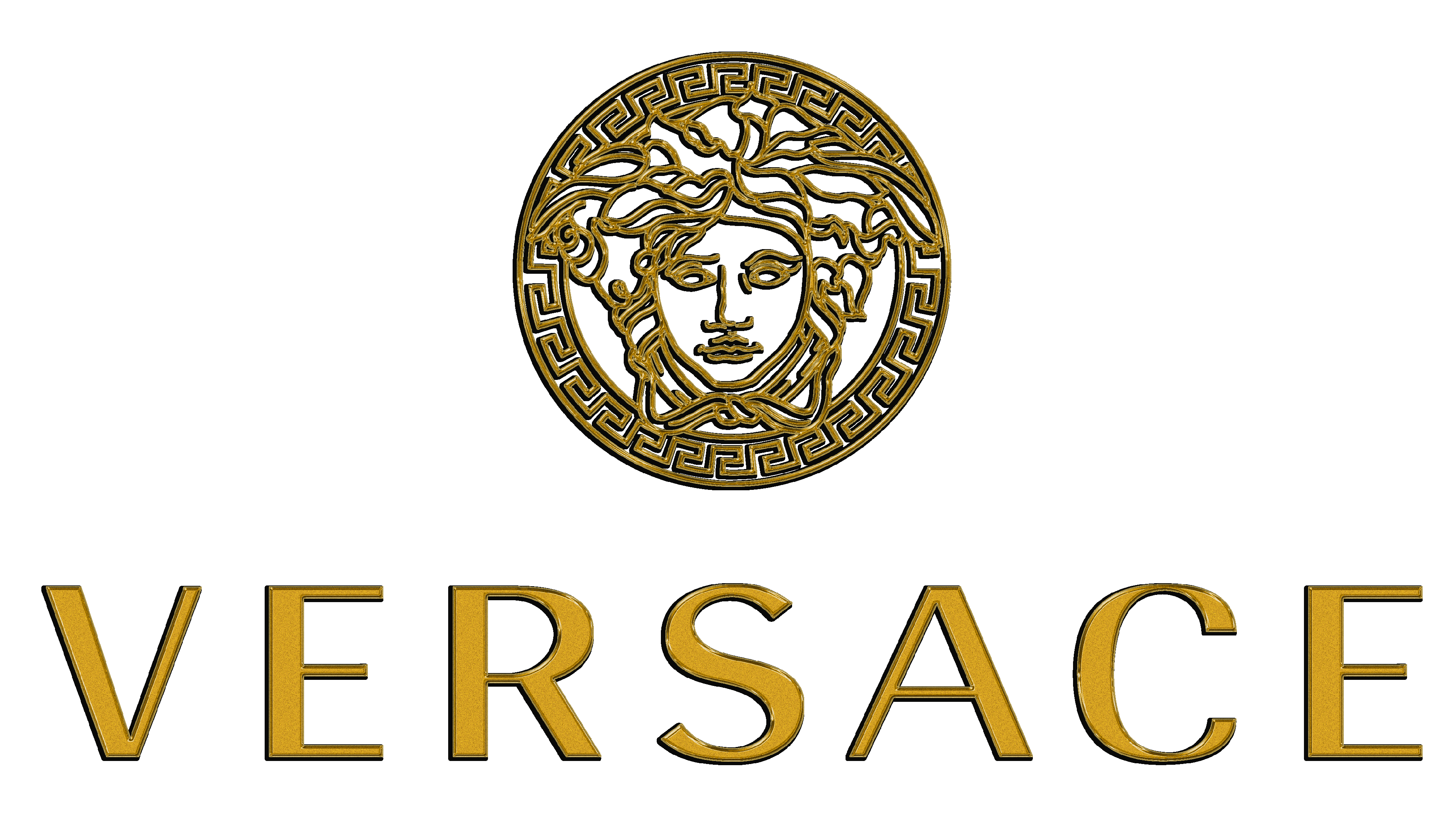 Versace Logo Gold