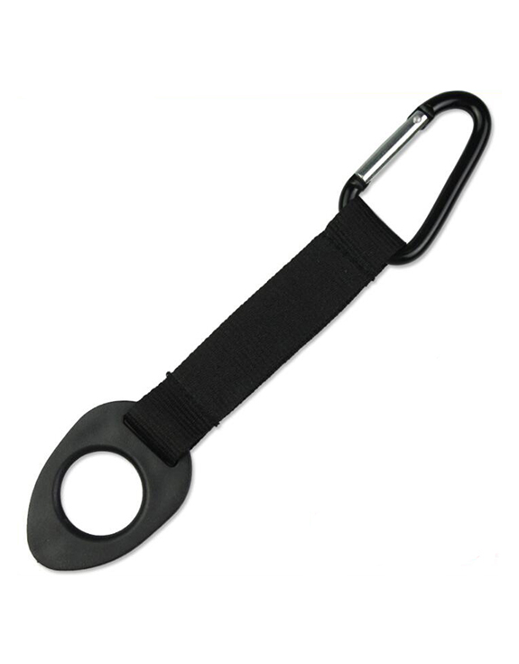 Carabiner with Strap Water Bottle Holder Logoidea