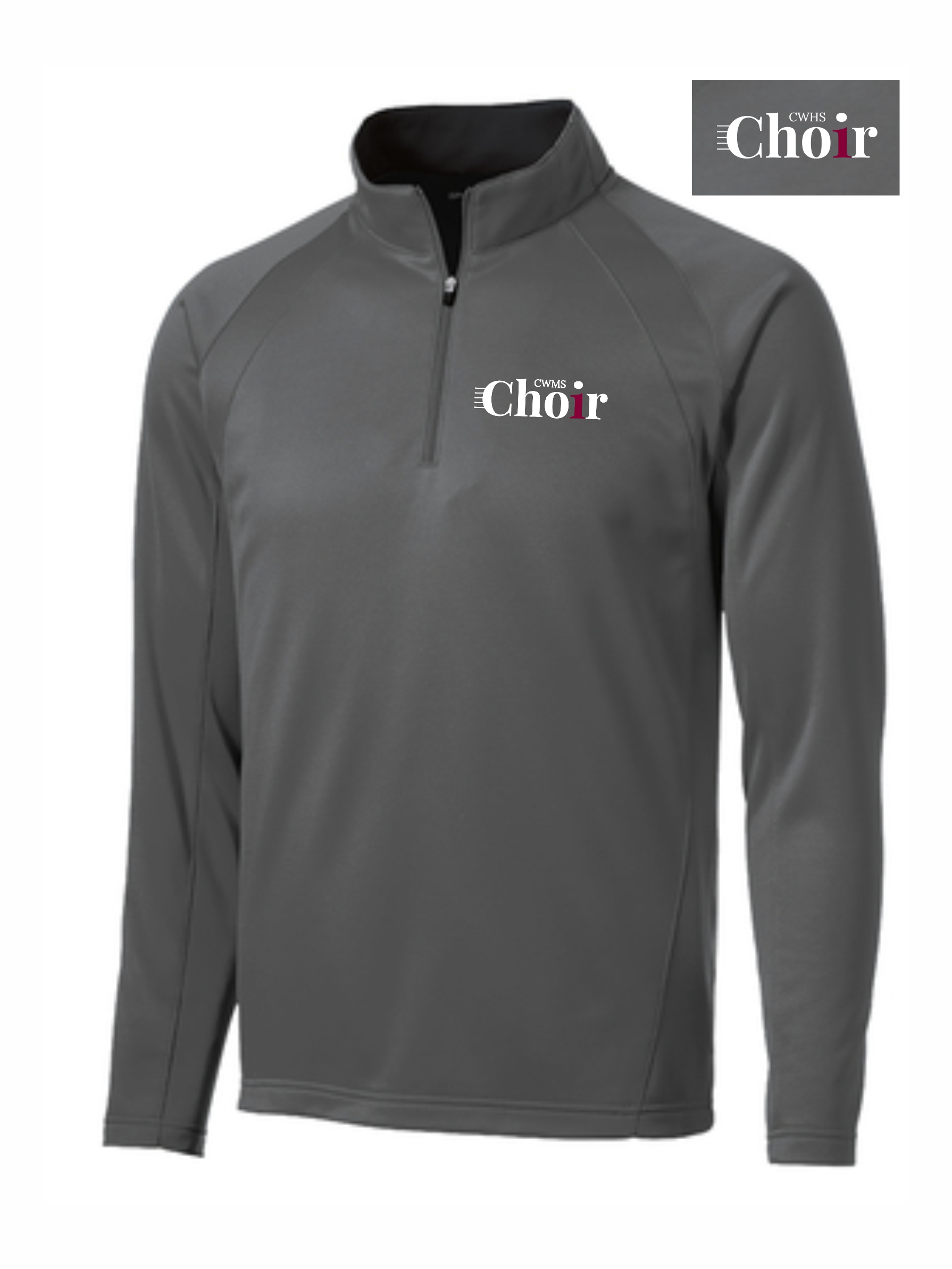 CANAL WINCHESTER CHOIR Embroidered Wicking 1/4 Zip Pullover (Available