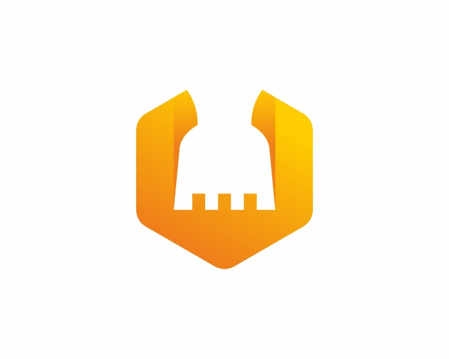 Logopond Logo, Brand & Identity Inspiration (Excavator Bucket Logo)