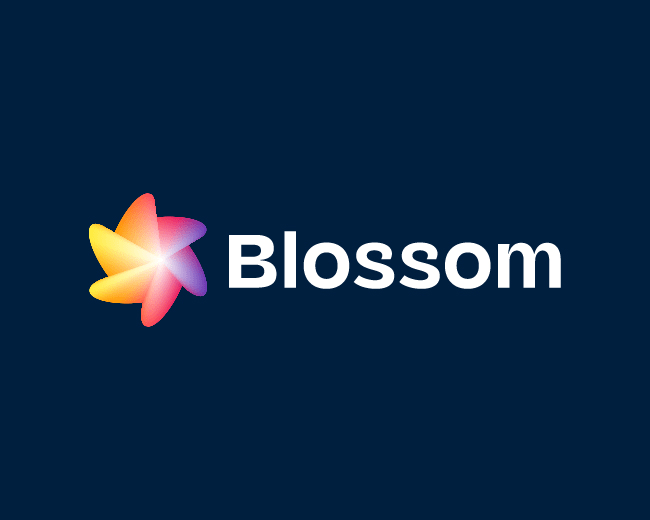 Logopond Logo, Brand & Identity Inspiration (Blossom)