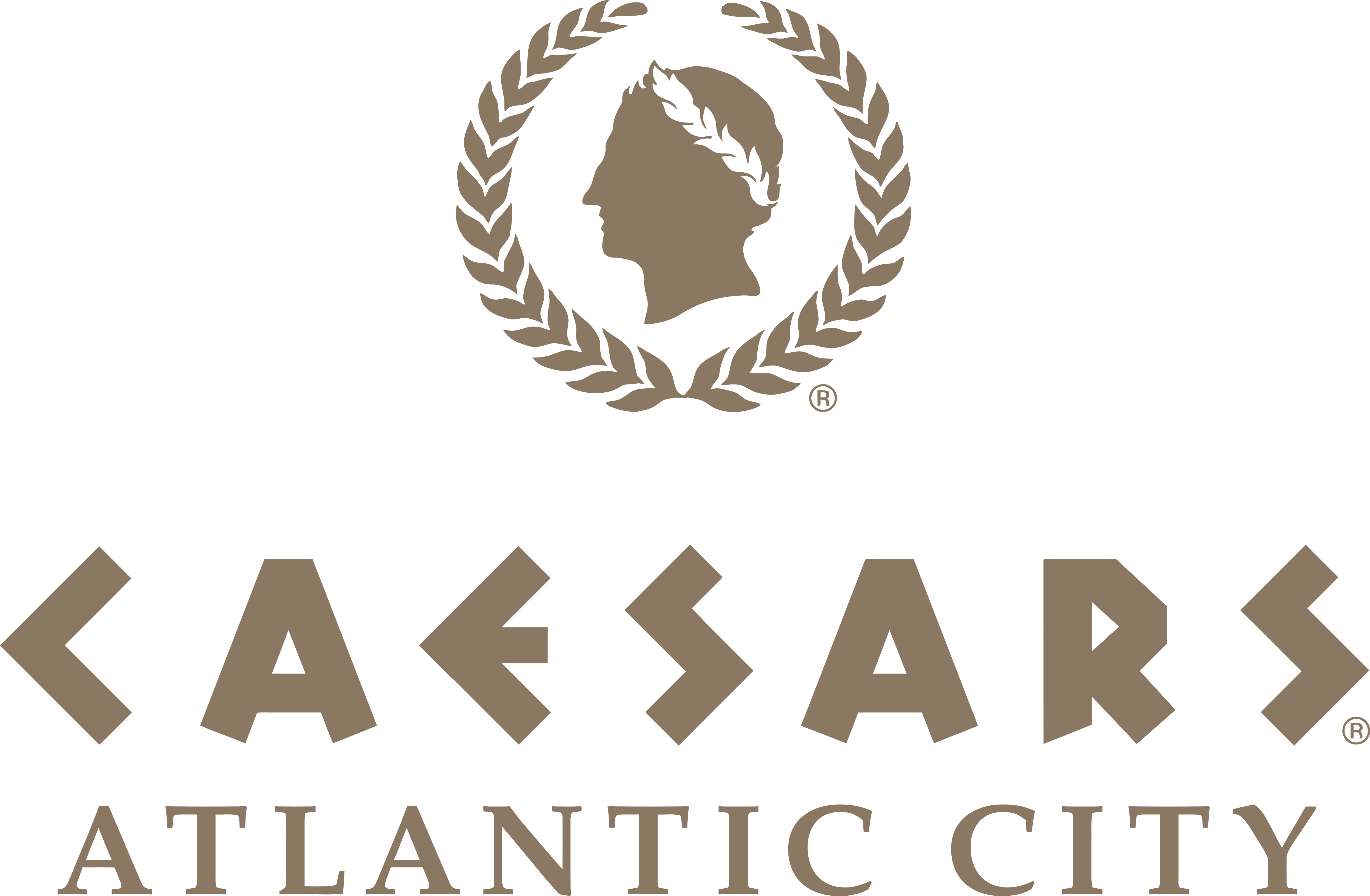 Caesars Atlantic City Logos Download