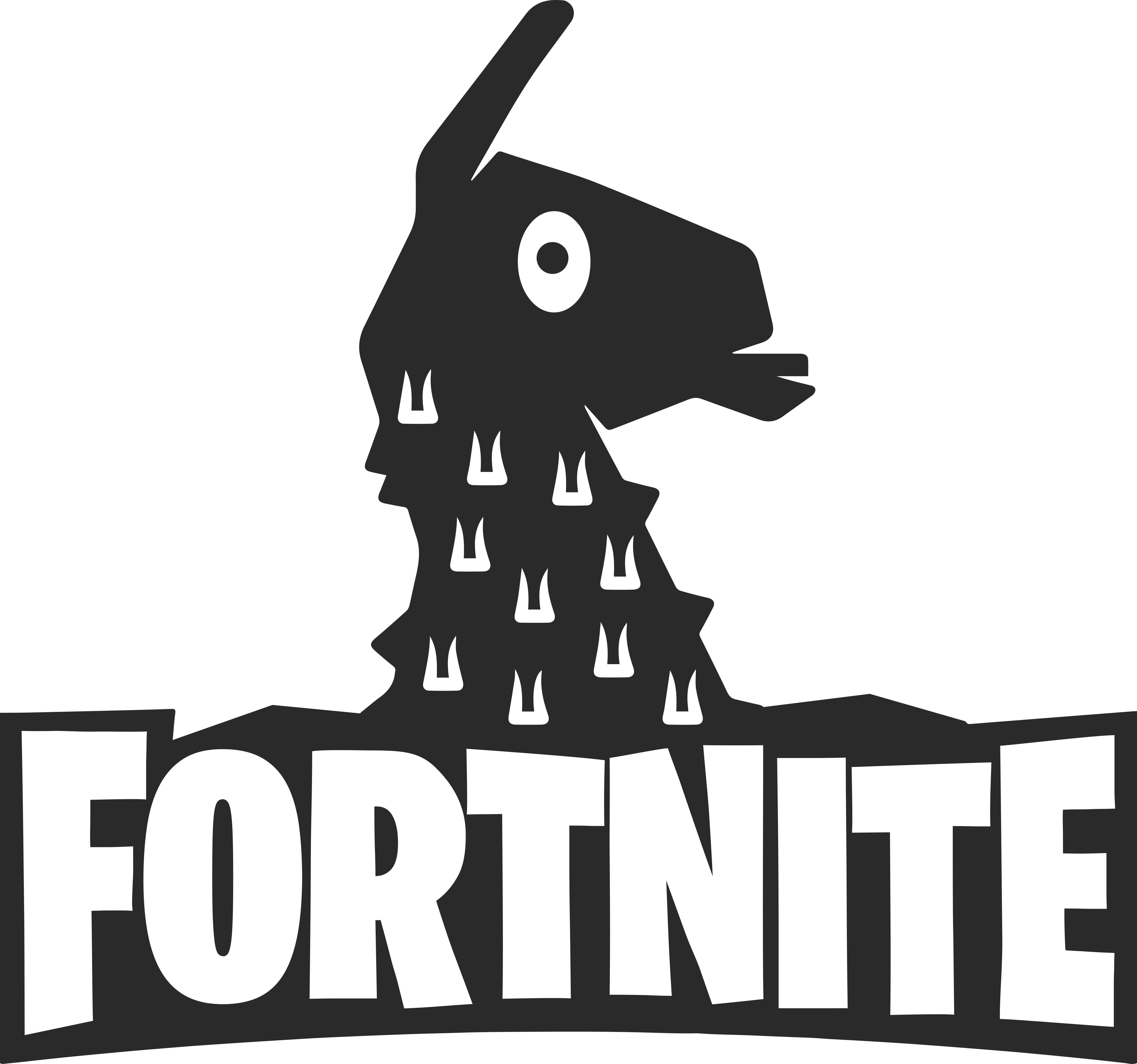 Fortnite Logo Pixel Art Fortnite Logo Transparent PNG 940x600 Free