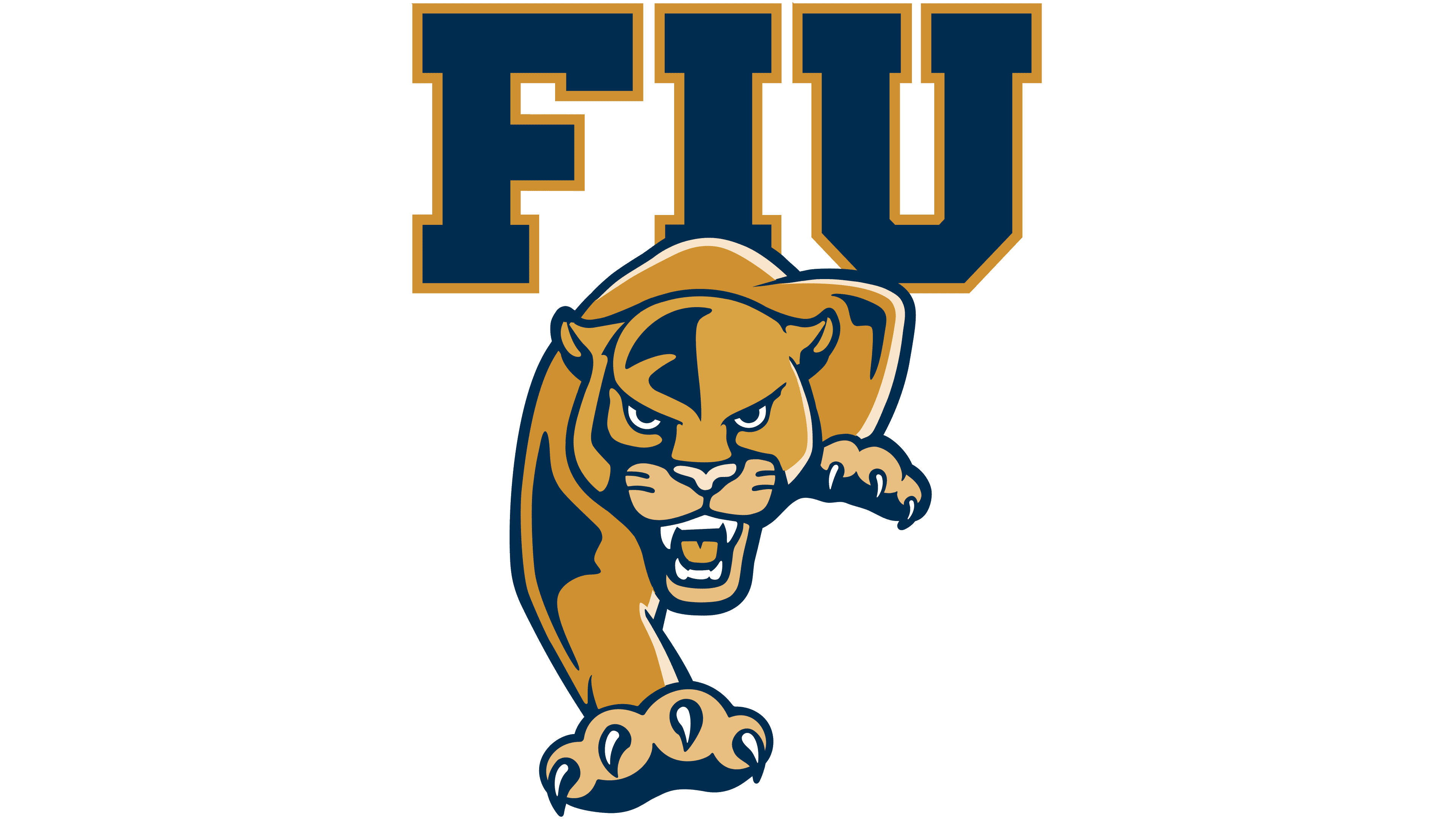 FIU Panthers Logo Symbol, History, PNG (3840*2160)