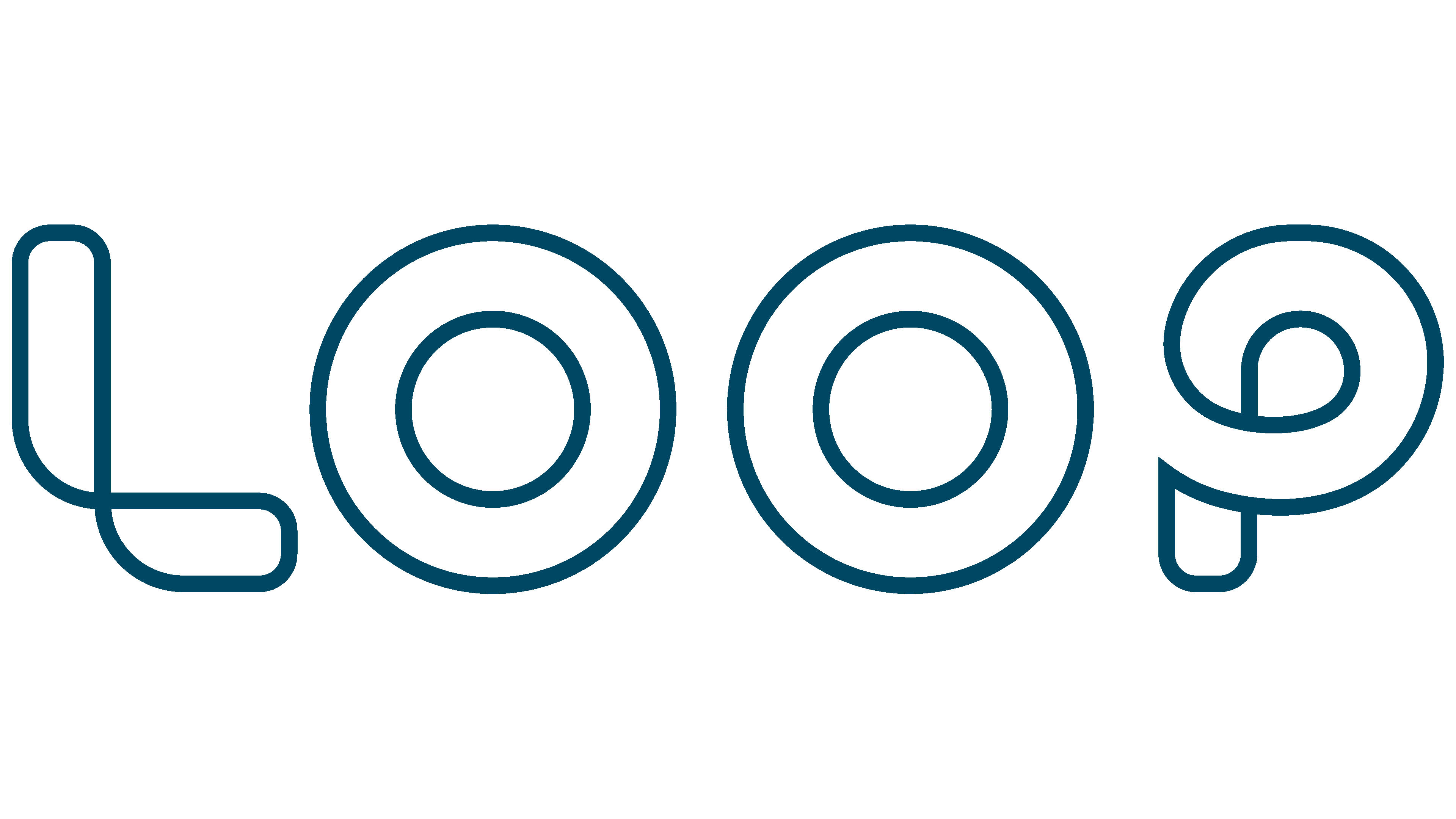 A symbolic approach in the new Loop logo