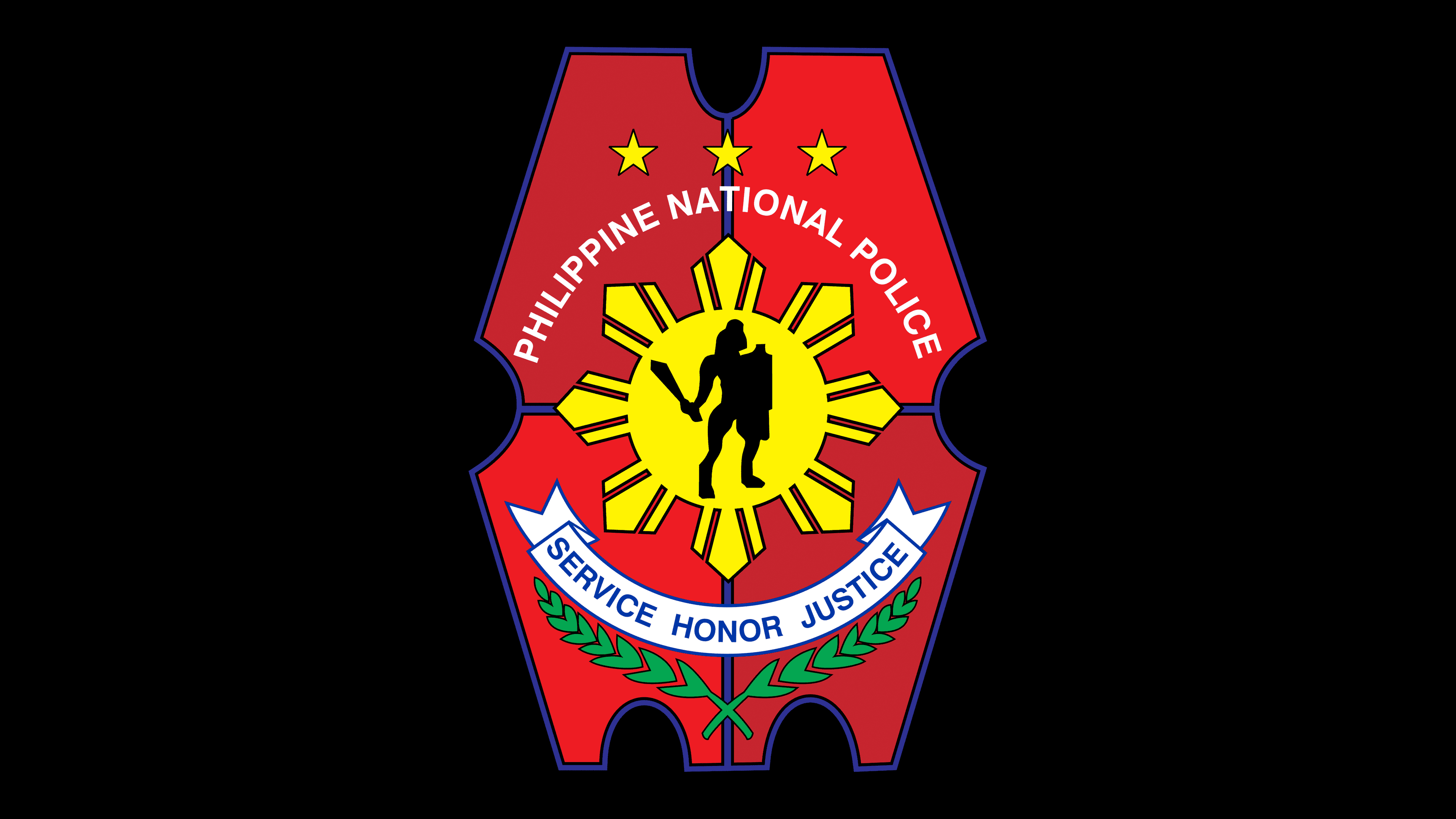 Philippine National Police Logo Black