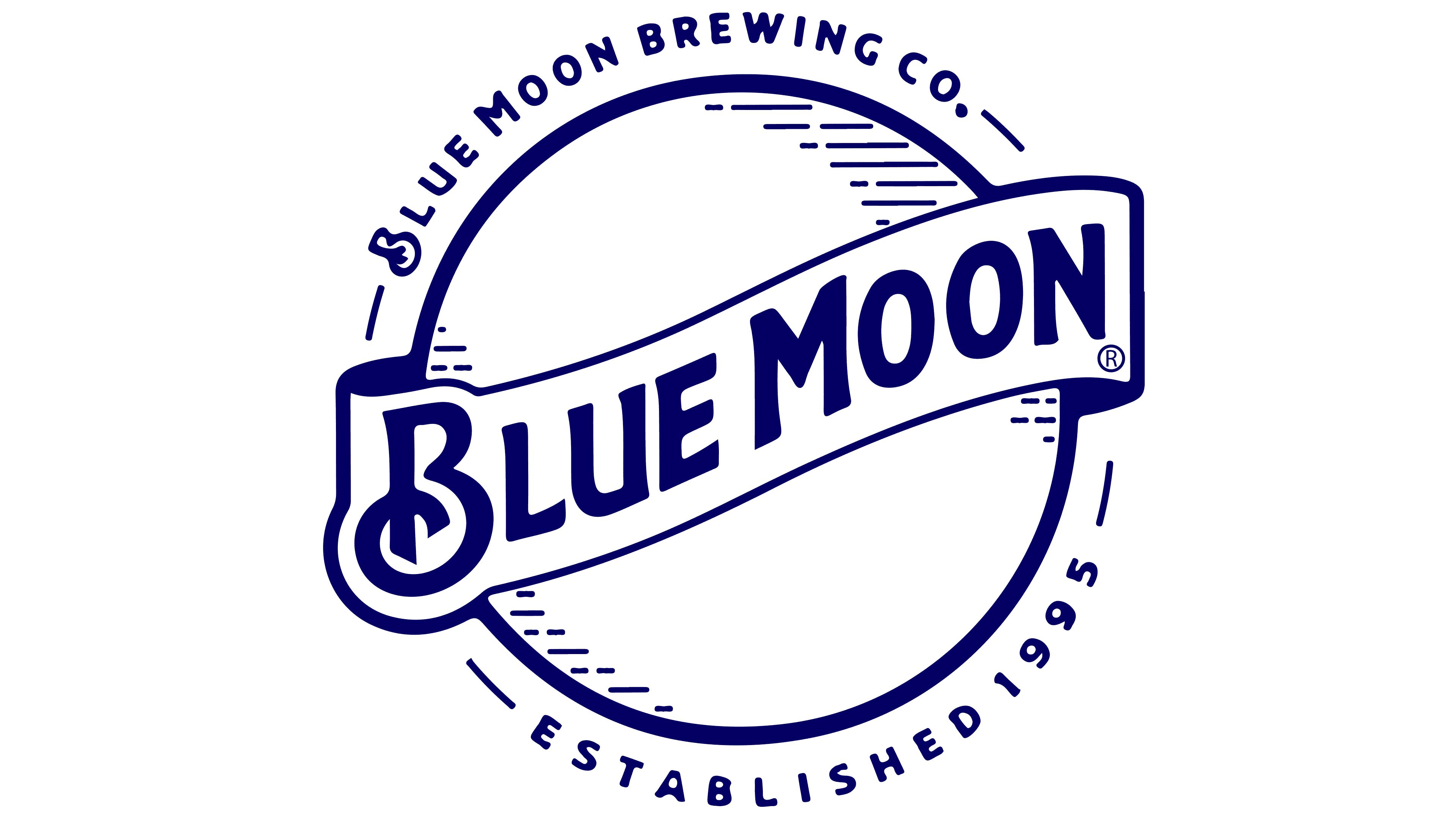 Blue Moon Beer Logo