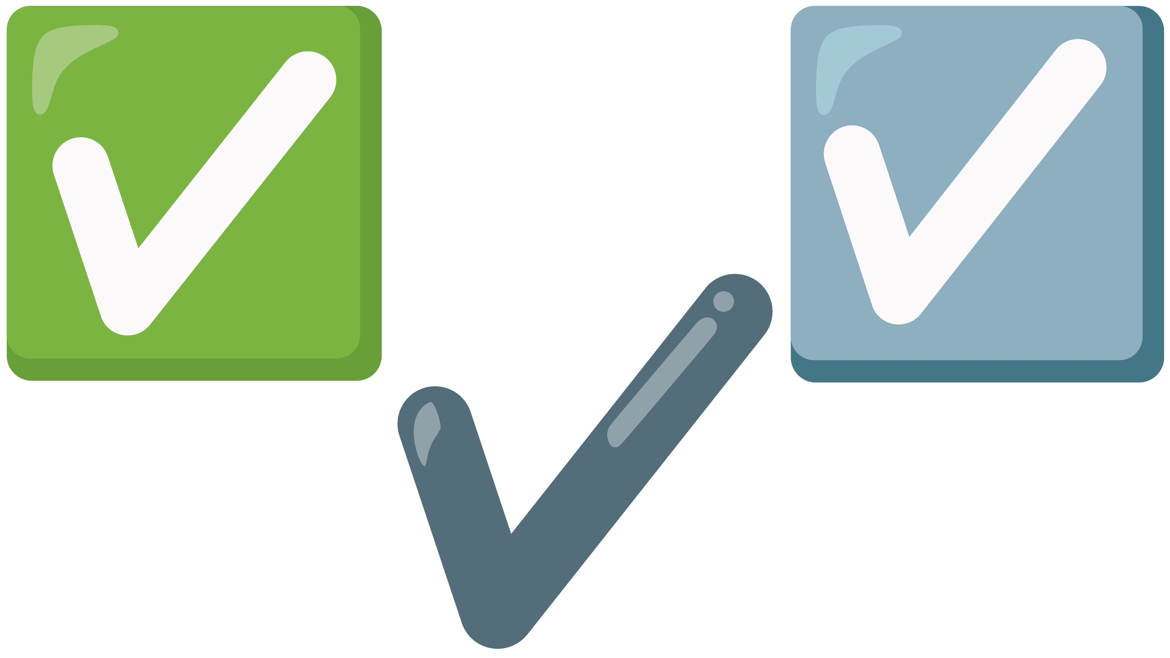 Check Mark Emoji what it means and how to use it