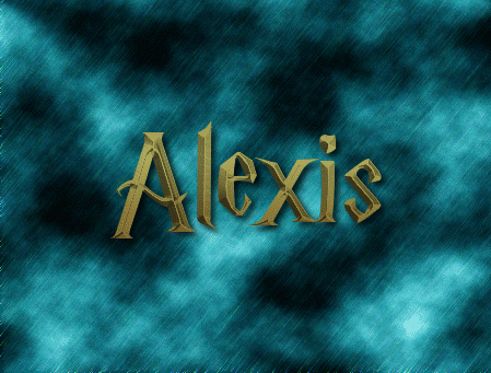 Alexis Logo | Free Name Design Tool from Flaming Text
