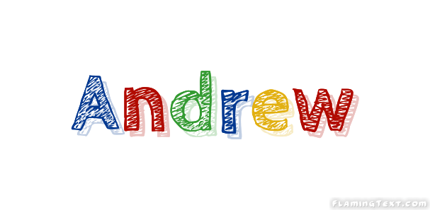 Andrew Logo Free Name Design Tool from Flaming Text
