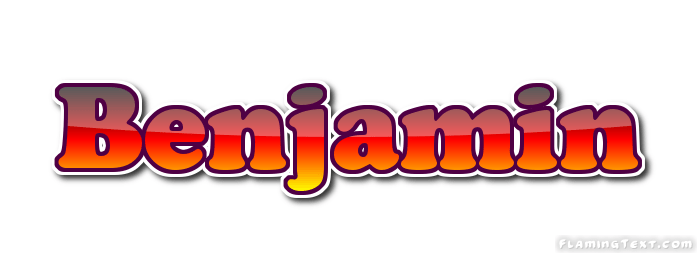 Benjamin Logo Free Name Design Tool from Flaming Text