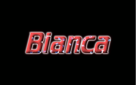 Bianca Logo | Free Name Design Tool from Flaming Text