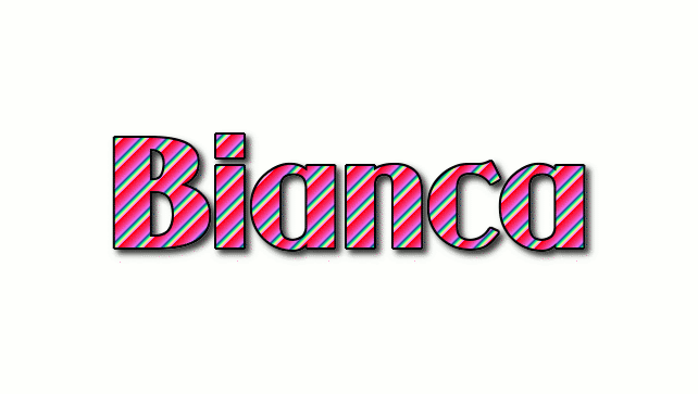 Bianca Logo | Free Name Design Tool from Flaming Text