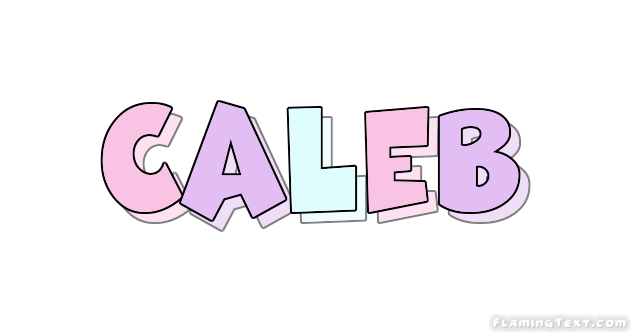 Caleb Logo Free Name Design Tool from Flaming Text
