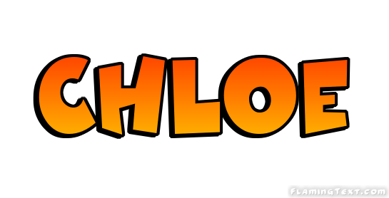 Chloe Logo Free Name Design Tool from Flaming Text