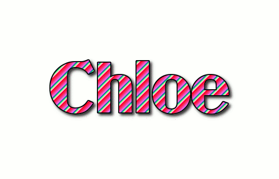 Chloe Logo Free Name Design Tool from Flaming Text