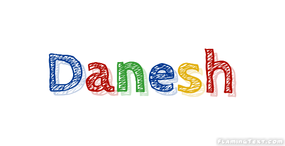 Danesh Logo | Free Name Design Tool from Flaming Text