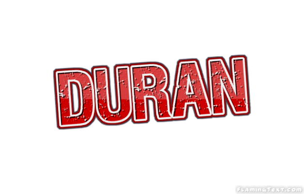 Duran Logo Free Name Design Tool from Flaming Text