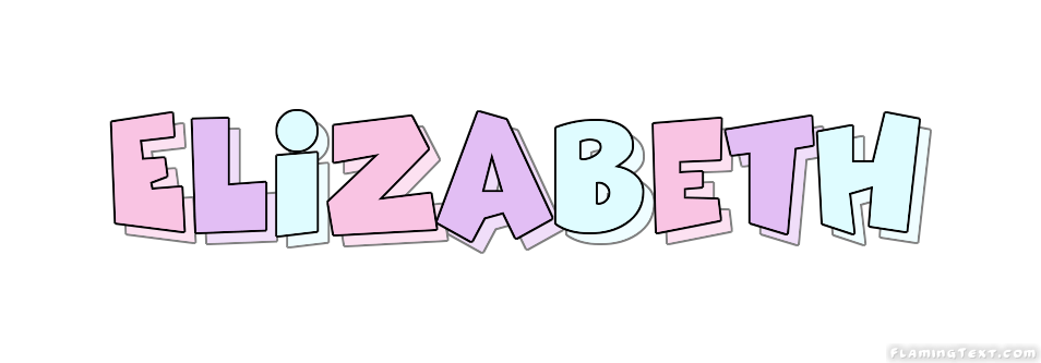 Elizabeth Logo Free Name Design Tool from Flaming Text