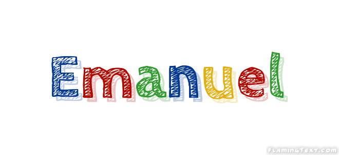 Emanuel Logo Free Name Design Tool from Flaming Text