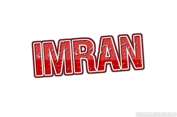 Imran Logo Free Name Design Tool from Flaming Text