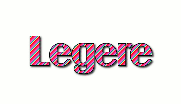 Legere Logo | Free Name Design Tool from Flaming Text