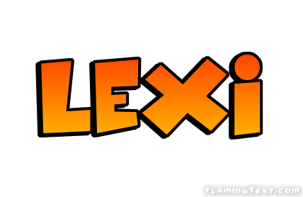 Lexi Logo | Free Name Design Tool from Flaming Text