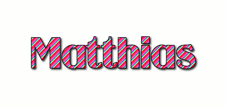 Matthias Logo Free Name Design Tool from Flaming Text