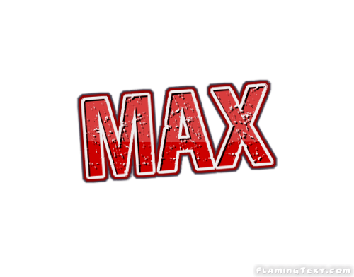 Max Logo Free Name Design Tool from Flaming Text