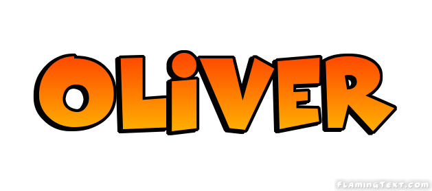 Oliver Logo Free Name Design Tool from Flaming Text