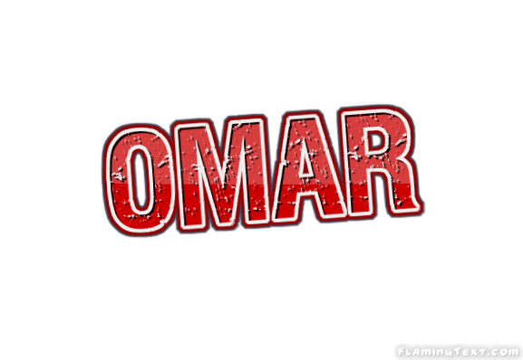 Omar Logo Free Name Design Tool from Flaming Text