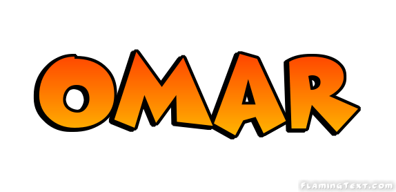 Omar Logo Free Name Design Tool from Flaming Text
