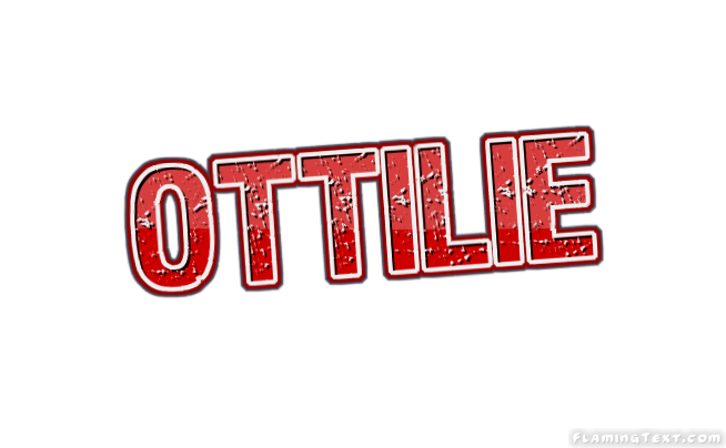 Ottilie Logo Free Name Design Tool from Flaming Text
