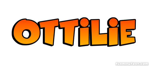 Ottilie Logo Free Name Design Tool from Flaming Text