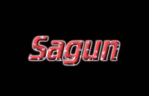 Sagun Logo Herramienta de diseño de nombres gratis de Flaming Text
