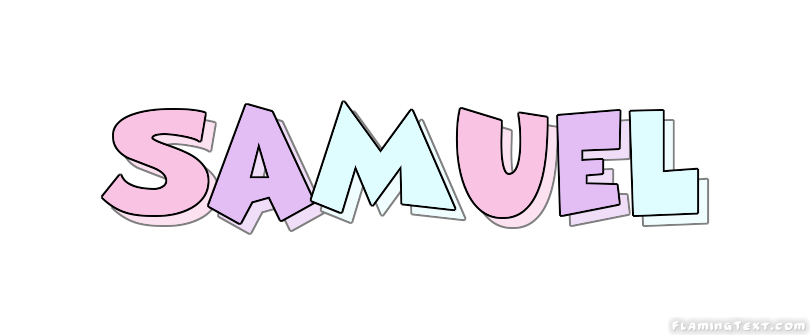 Samuel Logo Free Name Design Tool from Flaming Text