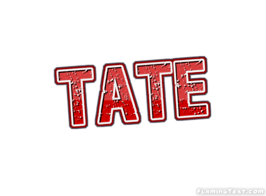 Tate Logo Free Name Design Tool from Flaming Text