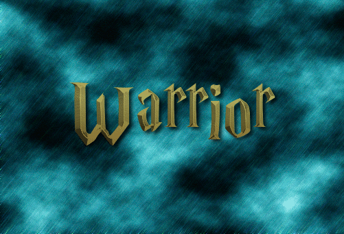 Warrior Logo Free Name Design Tool from Flaming Text