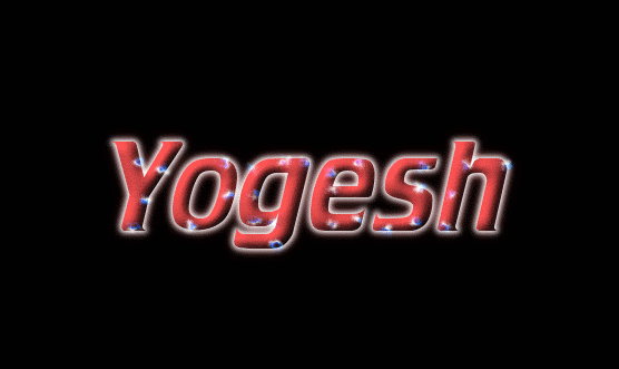 Yogesh Logo Free Name Design Tool from Flaming Text