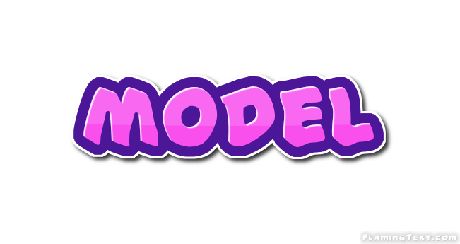 model Logo | Free Logo Design Tool from Flaming Text