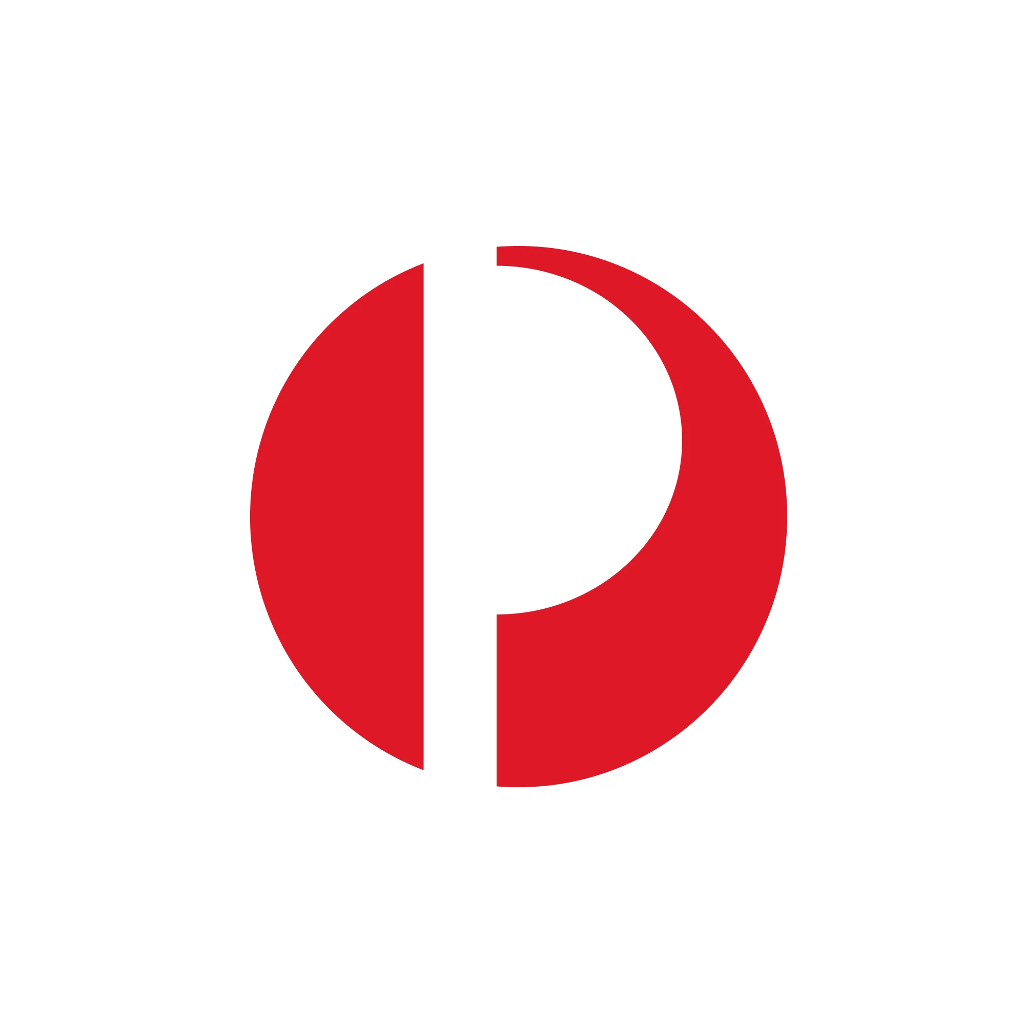 Australian Post Logo SVG Real Company Alphabet, Letter P Logo
